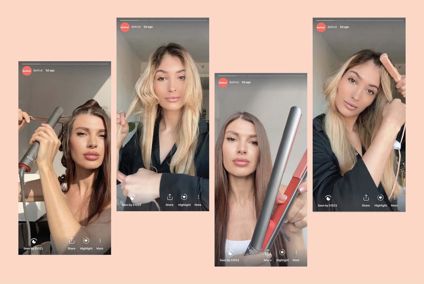 BEKIND Beauty — work