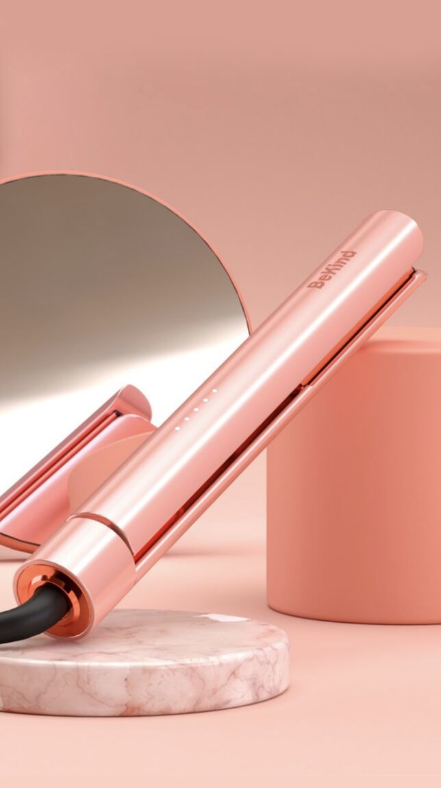 Beauty hair care brand identity