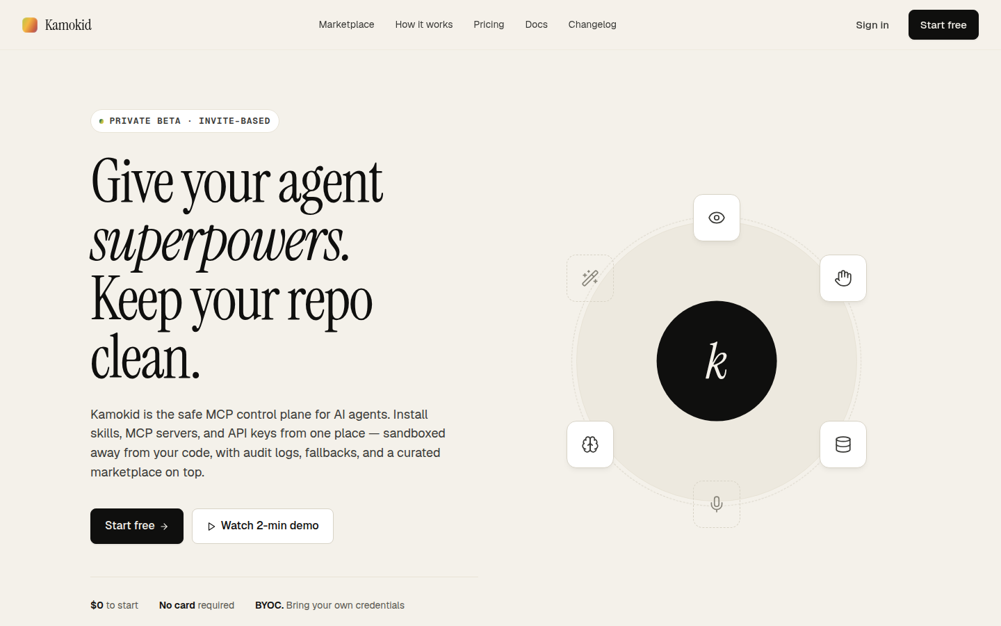 Camaleão — live product